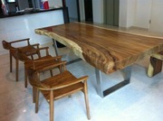 Днепр Эксклюзивные столы из тропических пород древесины: суар,  палисан